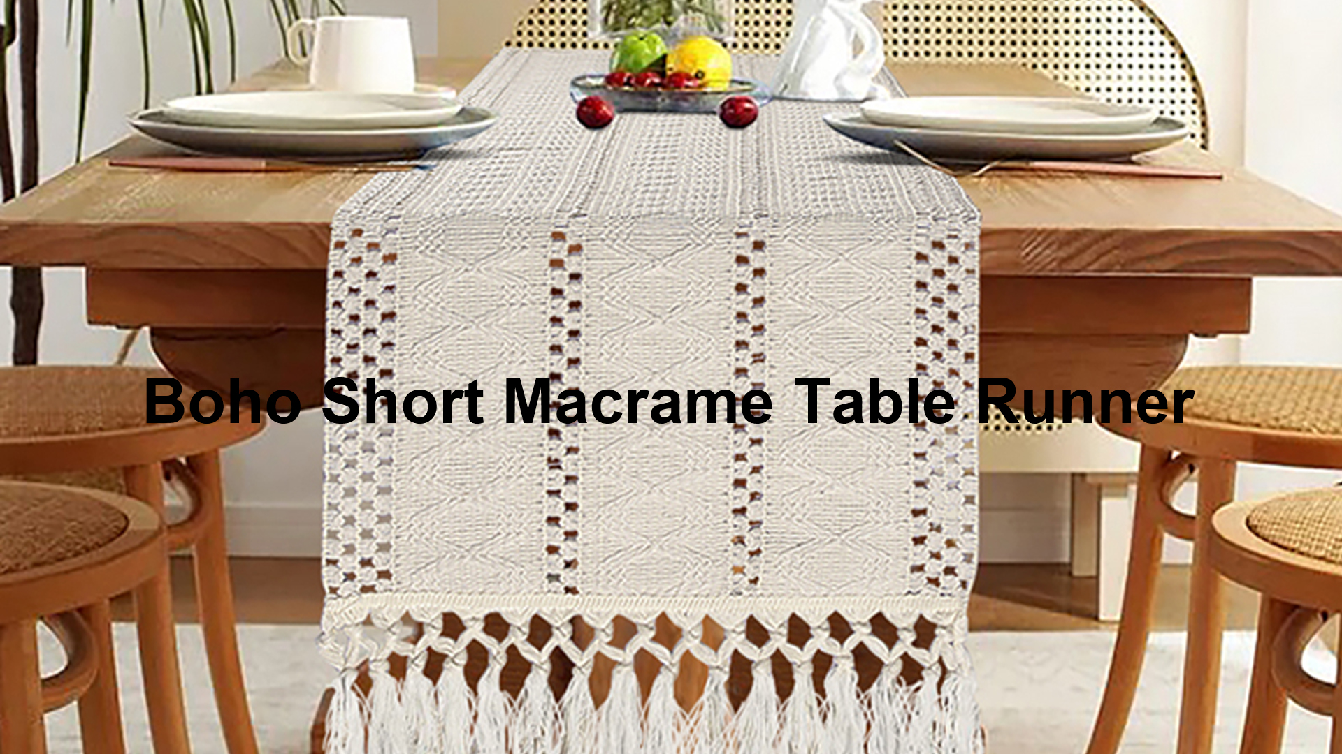 Amazon.com: yuboo Boho Table Runner Short, Dresser Runner Cover